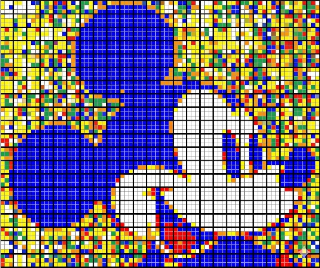 Mapa de color de Mickey